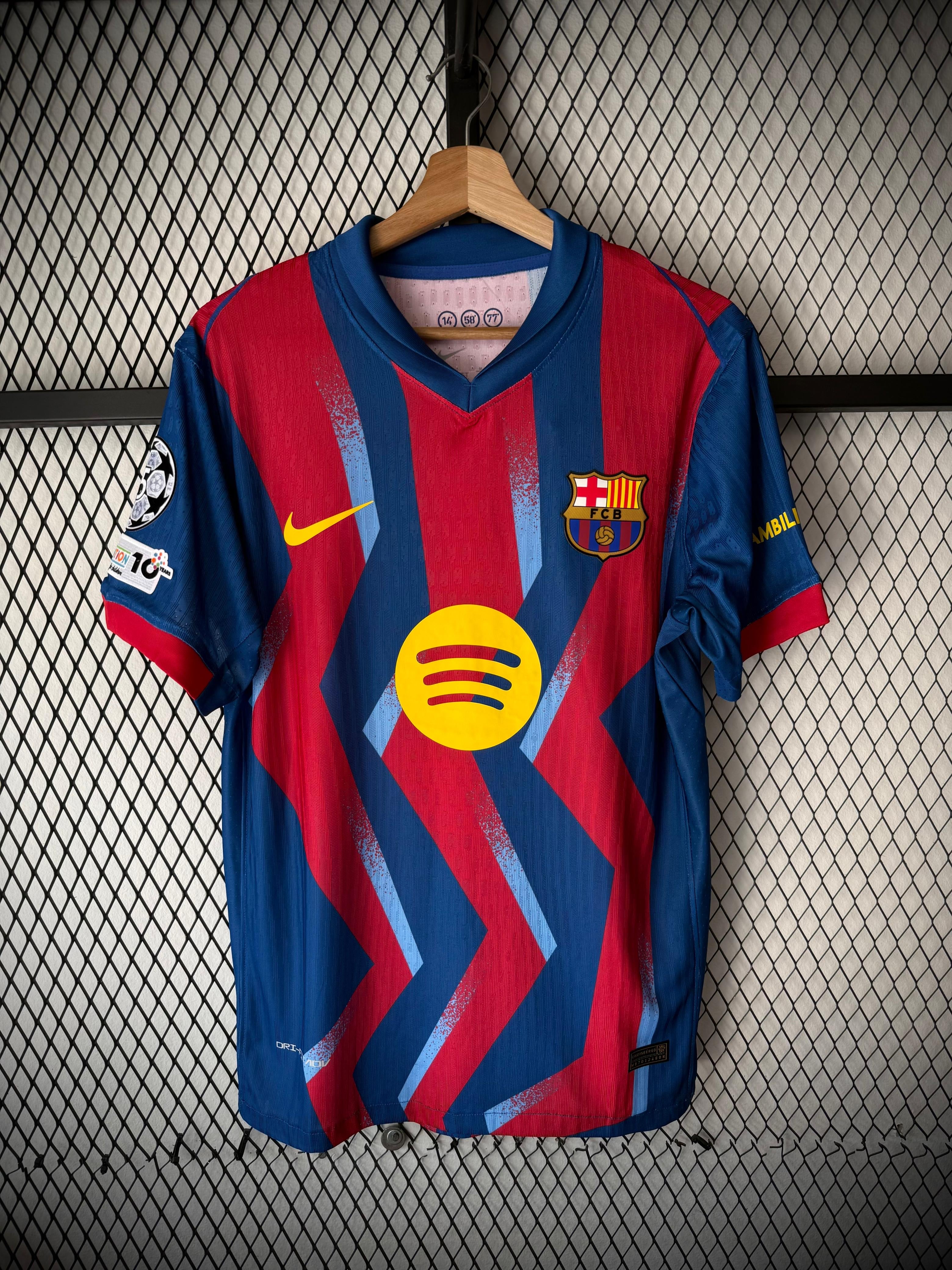 FC BARCELONA SUPER COPA  ESPAÑA 2025/2026 VERSION JUGADOR!